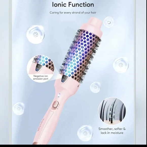 Wavytalk Thermal Express 1.5 Inch Negative lon Thermal Round Brush - Picture 7 of 11